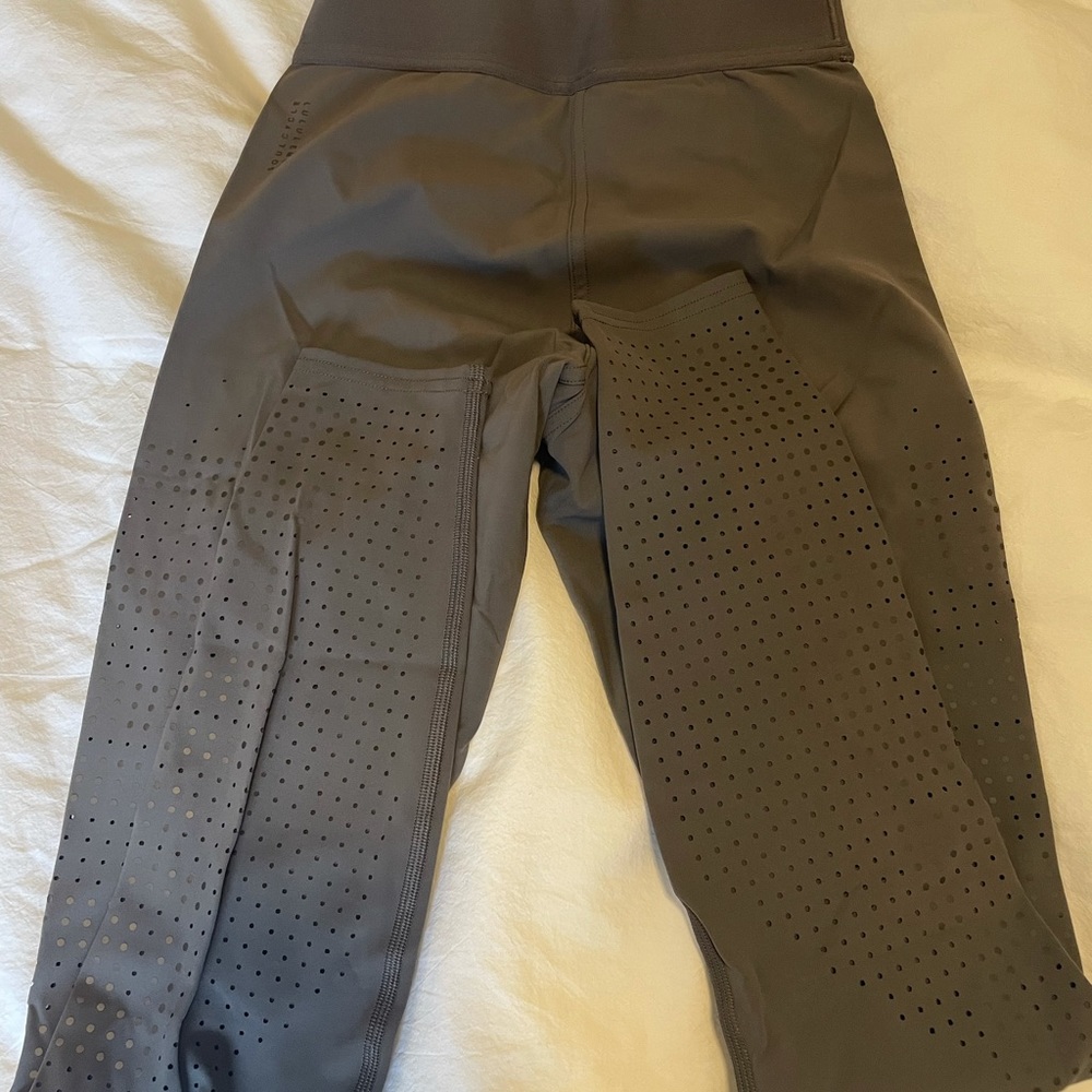 Limited edition perforated lululemon lab leggings size 4